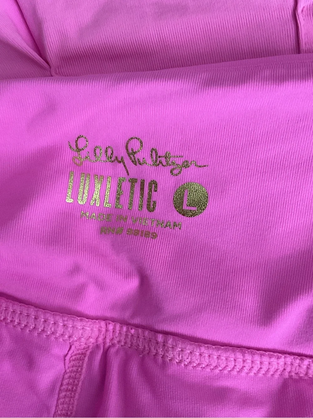 Lilly Pulitzer Neon Pink Mini Pleated Skort
